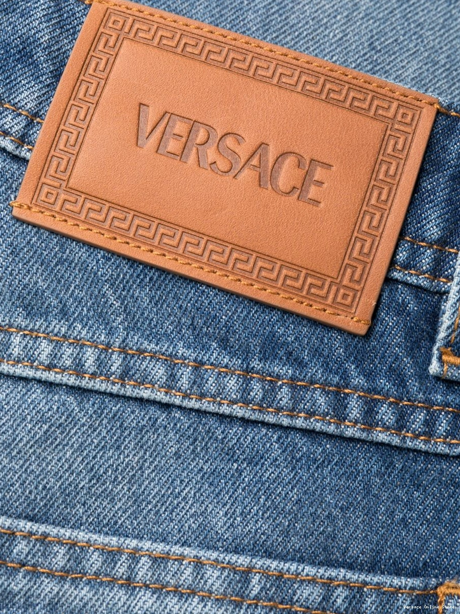 Cheap '95 Women jeans Versace straight-leg Medusa 0422